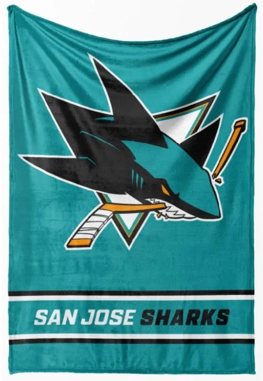 Deka NHL San Jose Sharks Essential 150x200 cm