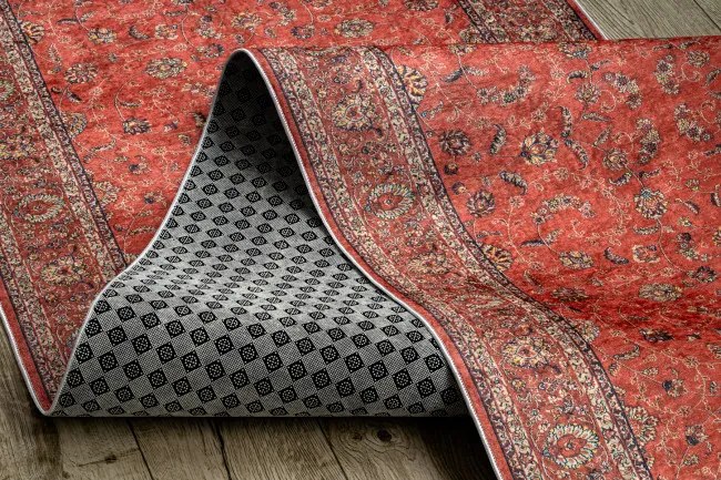 Protišmykový behúň LOTUS TRADITION 58160 červený