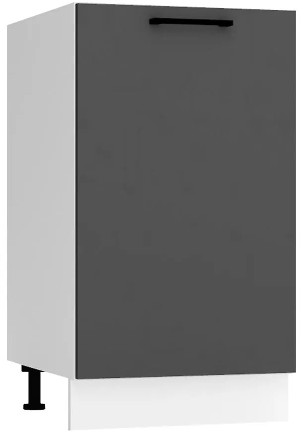 Kuchynská skrinka Max D45 Pl šedá