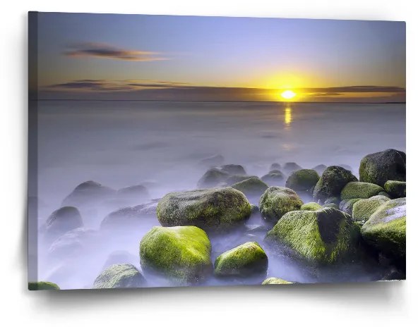 Sablio Obraz Kamene v jazere - 120x80 cm