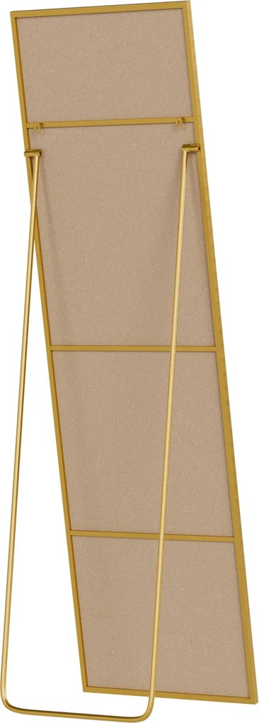 Zrkadlo Benicia 140x40 cm - zlaté lesklé