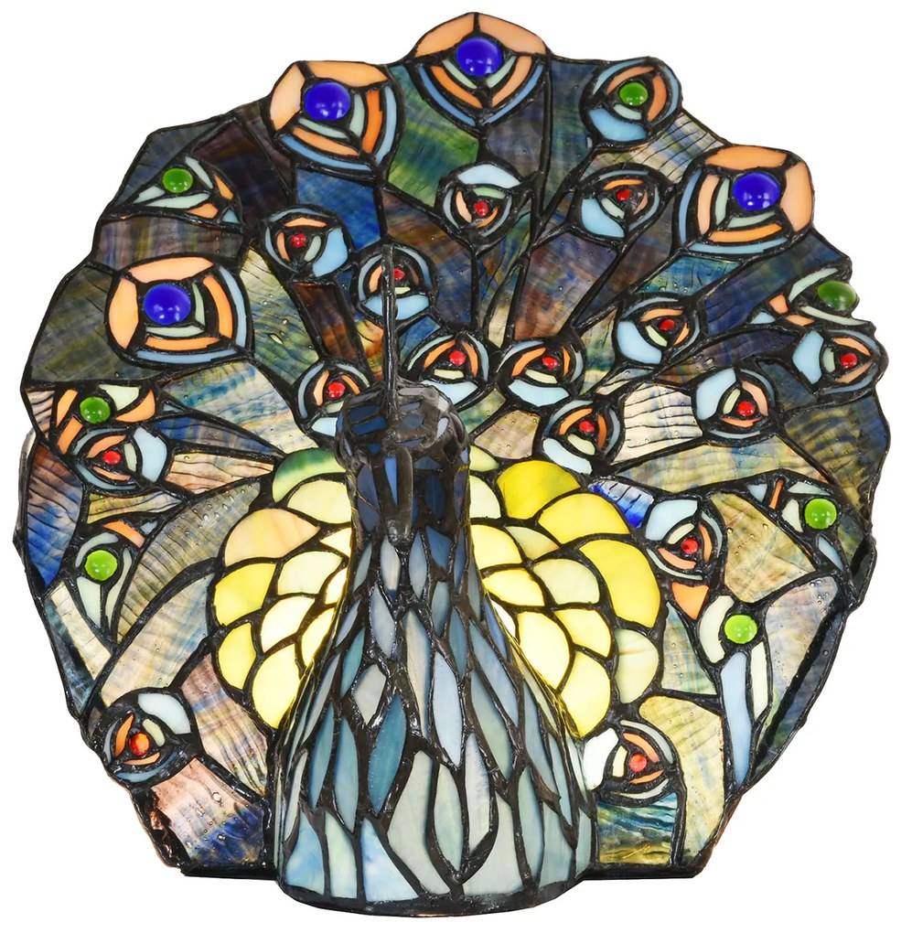 Dekoratívna tiffany lampa 32*30 PÁV