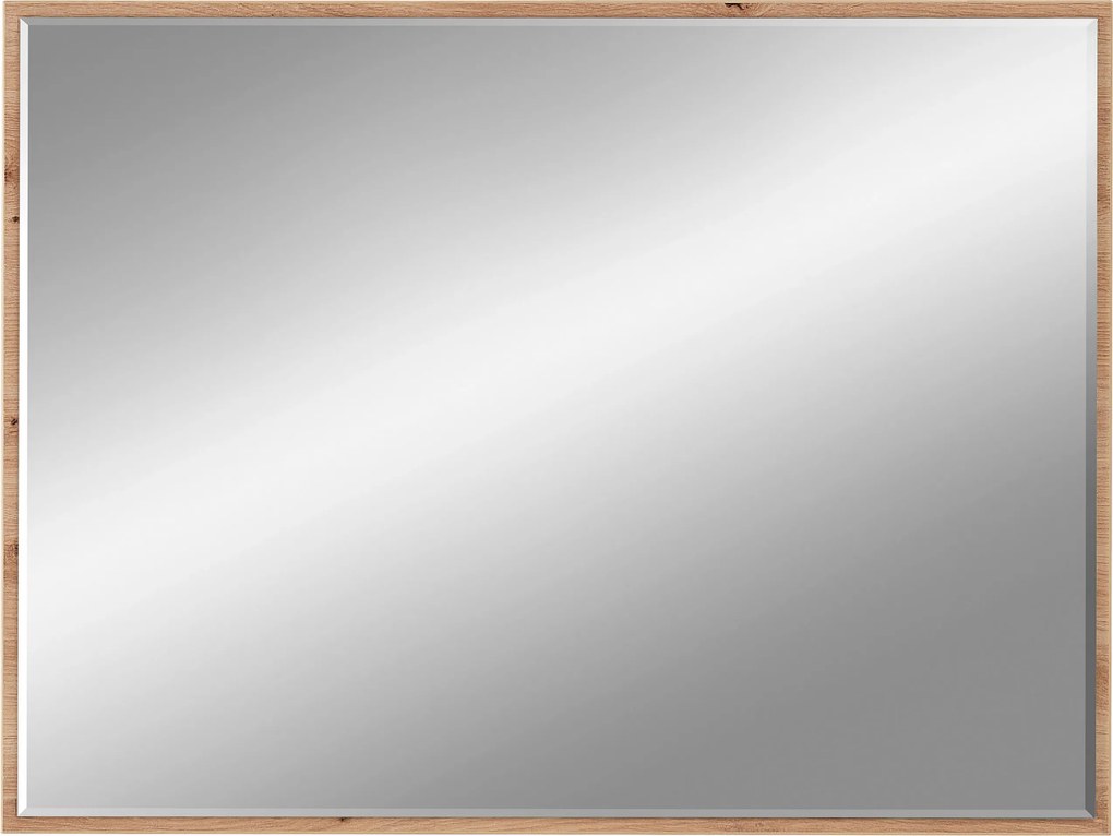 XXXLutz NÁSTENNÉ ZRKADLO, 80/60/2 cm, Voleo - Skrine - 002737045512