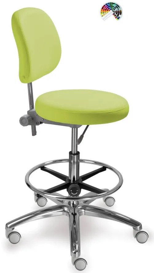 MAYER Zdravotnícka stolička 1255 G DENT čalúnenie LIMA koženka