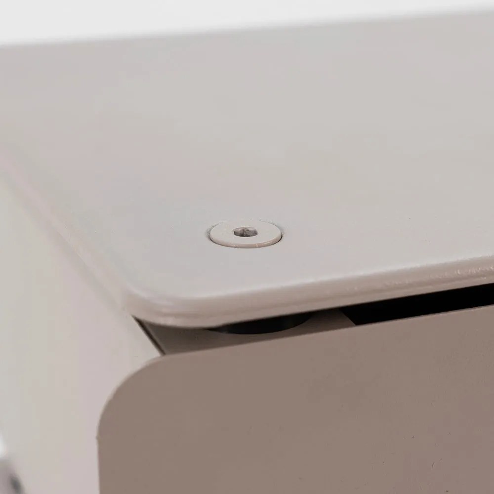 Taupe kovová komoda 37x45x26 cm Joey – Spinder Design