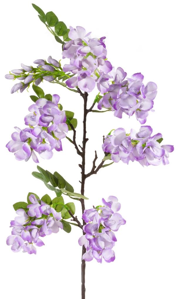 Dekoratívna kvetina 85 cm, s kvetmi 40 cm, kvet 11 cm, fialová