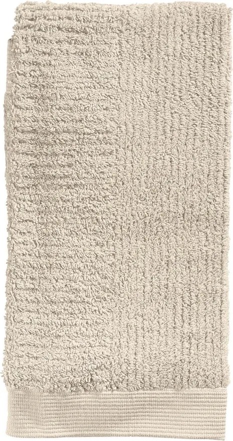 Béžový froté bavlnený uterák 50x100 cm Classic – Zone