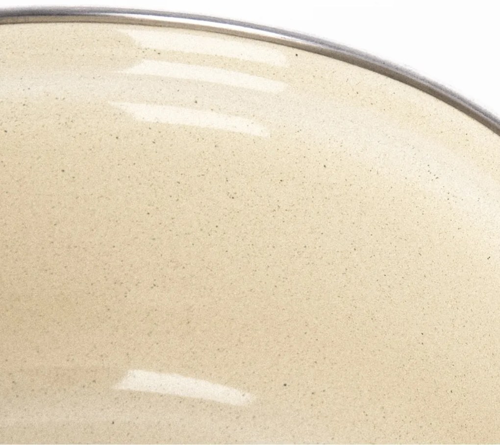Orion Smaltovaný hrniec s lemom Brown, 6,5 l, 6,5 l