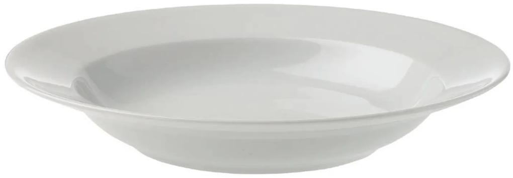 Hlboký tanier Legio O 25 cm, biela, Eva Solo