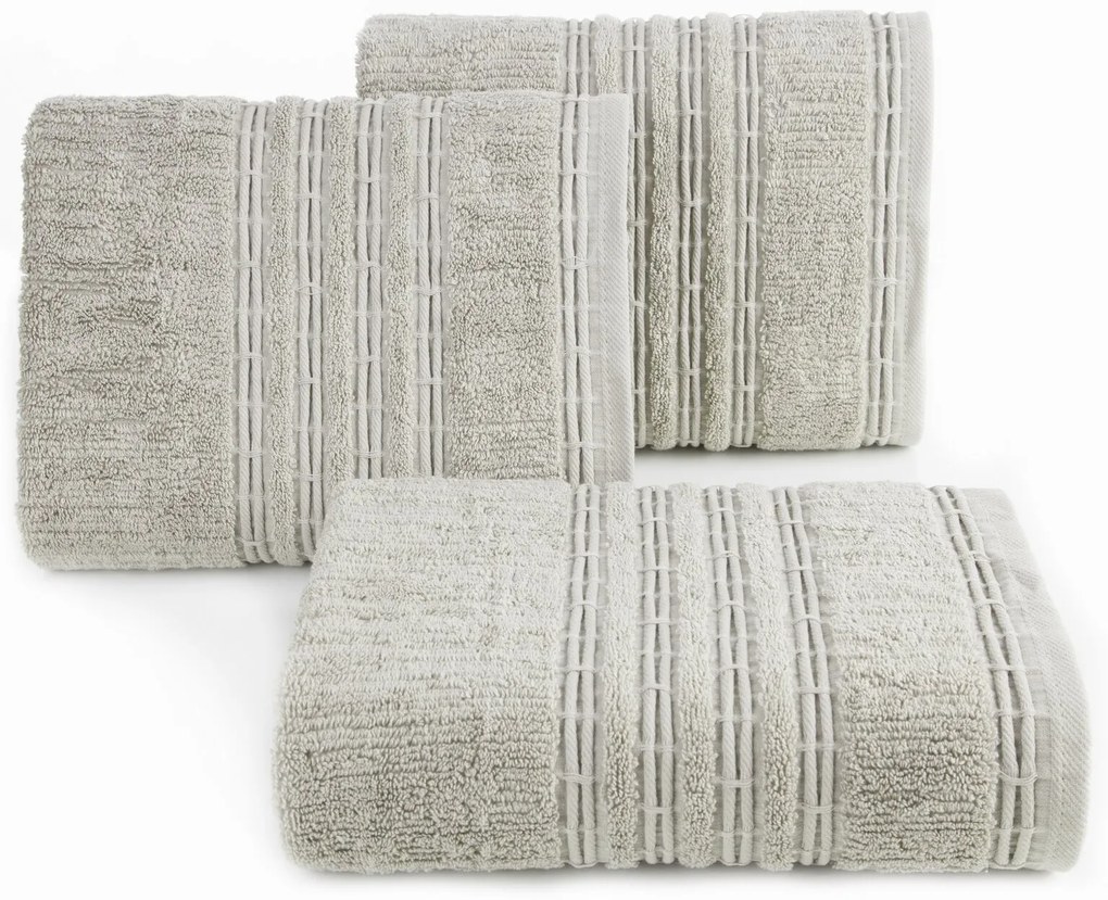 BAVLNENÝ UTERÁK ROMEO 50X90 CM BÉŽOVÁ