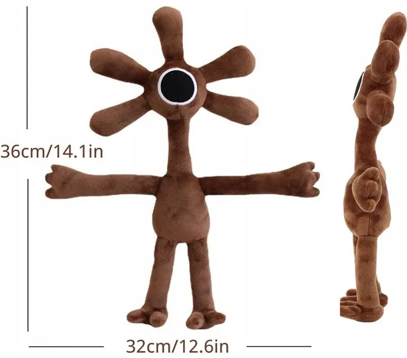 Plyšák Roblox Rainbow Friends Hnědý 30 cm