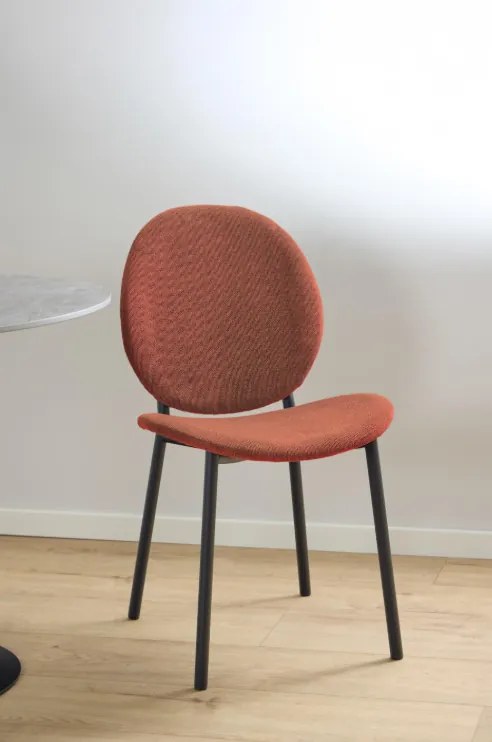 Jídelní židle CLIFF terakota