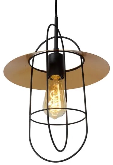 Lucide 74309/01/02 - Luster na lanku MASSON 1xE27/40W/230V zlatá