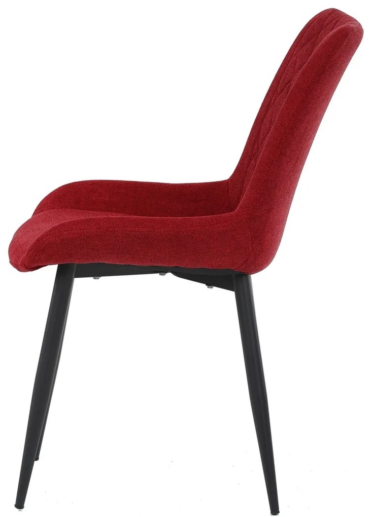Sada jedálenských stoličiek DCL-218 RED2, 4 ks