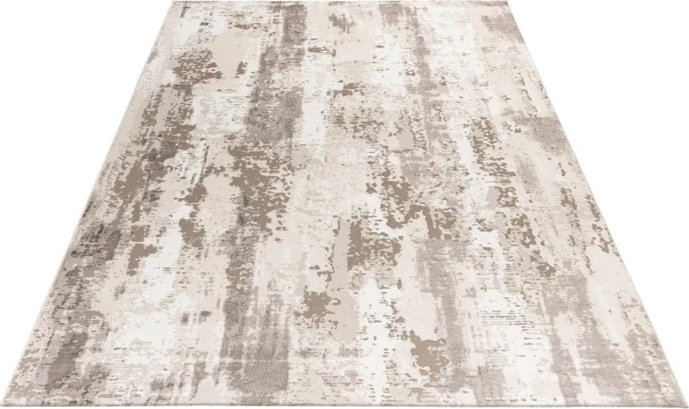 Obsession, DOPREDAJ: 80x150 cm Kusový koberec My Phoenix 124 taupe, 80x150, hnedá, chodba / predsieň