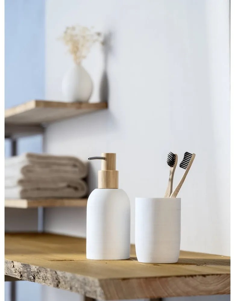 Biely téglik na zubné kefky z polyresínu Altavalle – Wenko