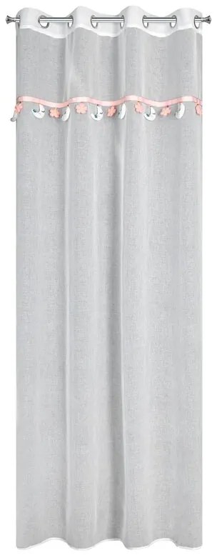Biela záclona MONA1 140 x 250 cm