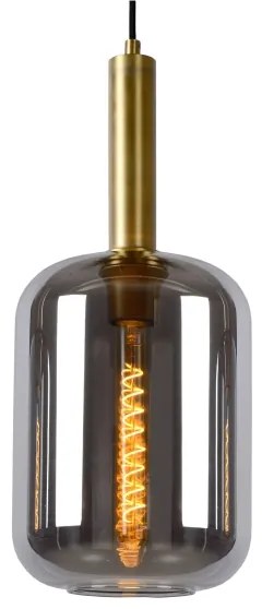 Lucide 45494/03/65 - Luster na lanku JOANET 3xE27/40W/230V čierna