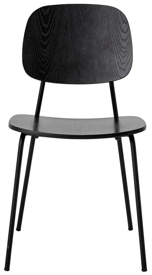Čierna jedálenská stolička Monza - Bloomingville