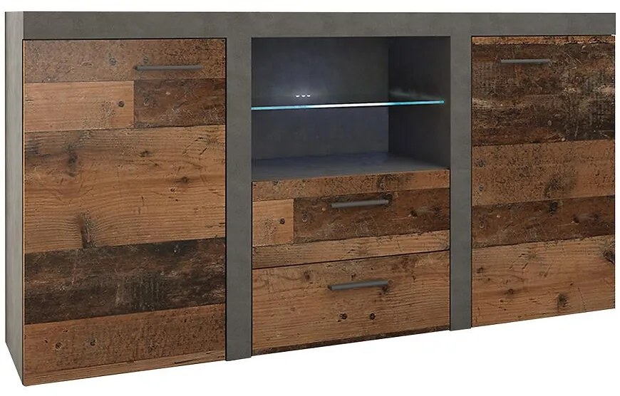 Komoda Rumba 2f 2s Old Style Wood/Matera