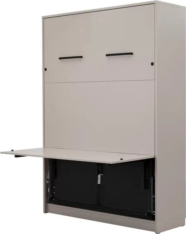 Vertikálny rozkladací stôl Genius 120x200 s písacím stolom - congo / kasmír