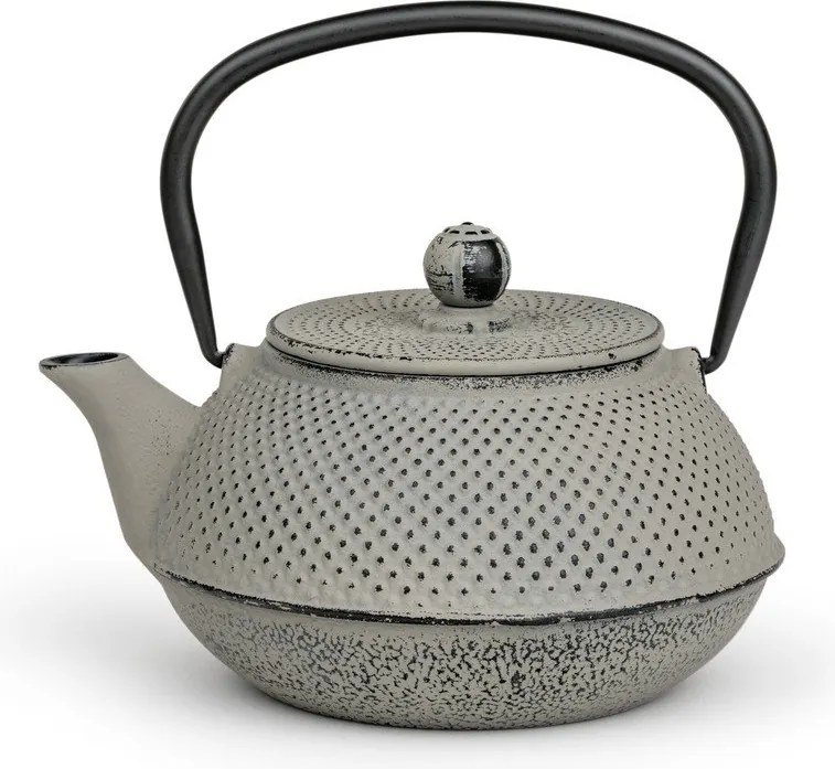 Sivá kanvica na čaj z liatiny 800 ml Jang – Bredemeijer