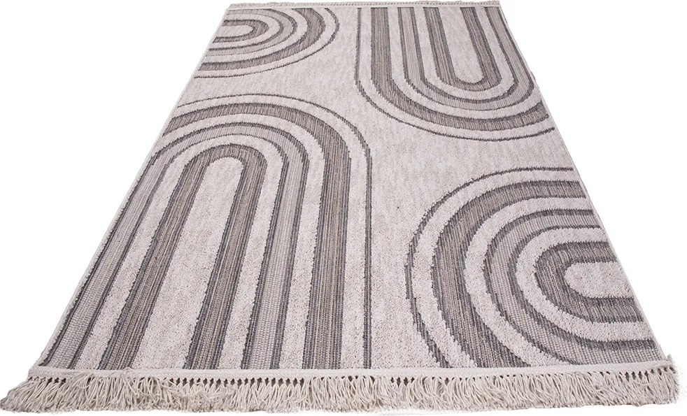 Koberec Benita 092A BLUE/CREAM rozmery koberec: 80x150 cm