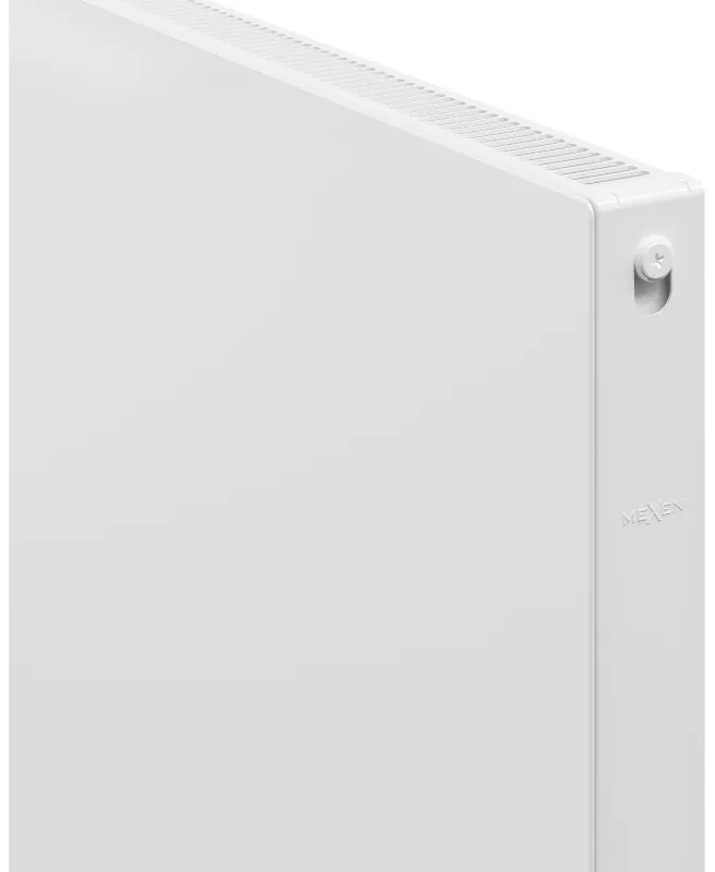 Mexen, Mexen Flat CF11 panelový radiátor 600 x 700 mm, bočné pripojenie, 548 W, biely - W411F-060-070-00