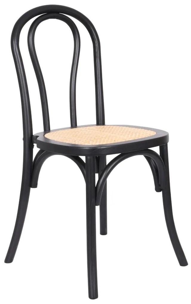 Drevená kaviarenská stolička Borgo dark