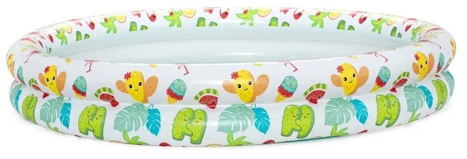 Bestway Nafukovací SET - bazén 122 cm, plávací kruh 46 cm, lopta 27 cm