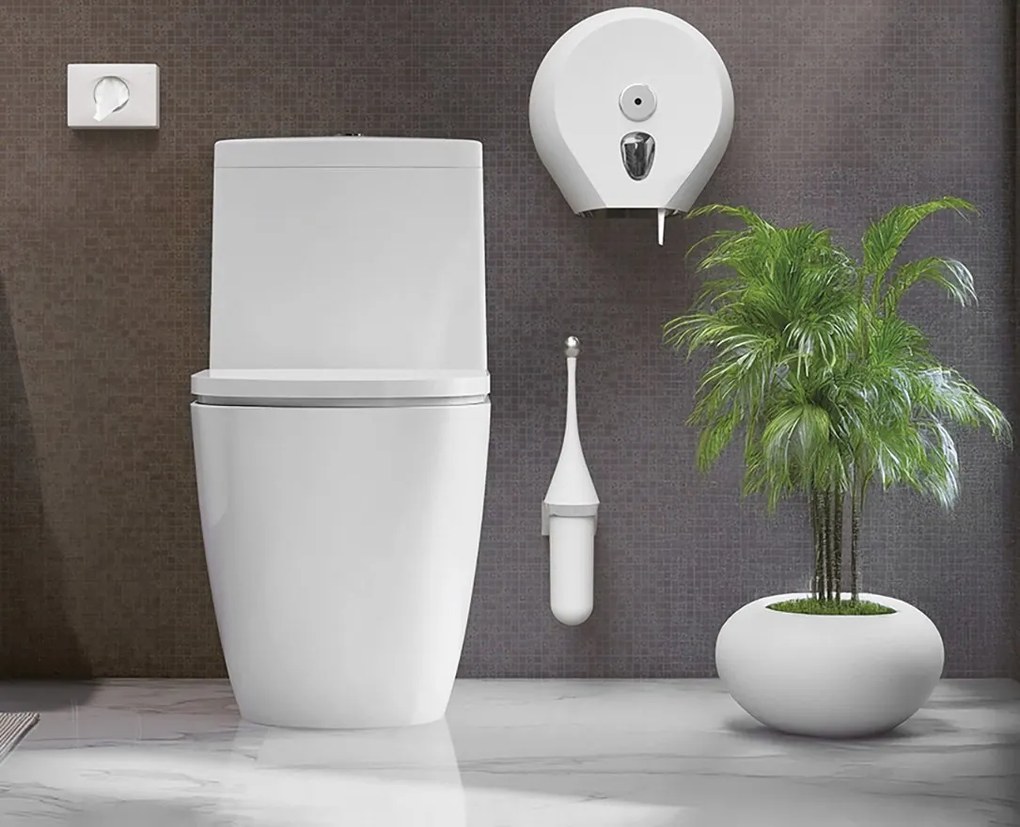MARPLAST MARPLAST, ECOLORED dávkovač tekutého mydla 550ml, ABS, čierna matná, A71401VB