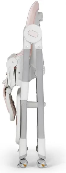 KINDERKRAFT - Detská jedálenská stolička 2v1 LASTREE ružová/biela