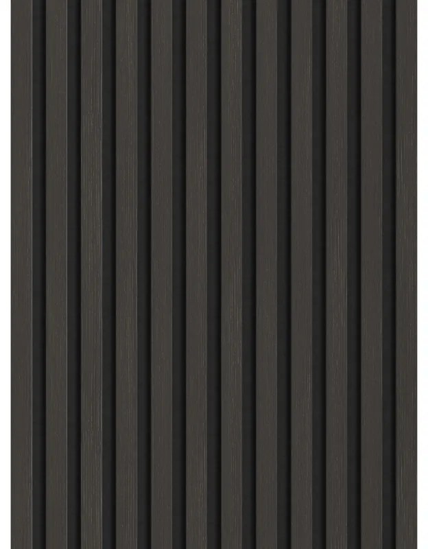 Mexen Lam-F, akustické stenové lamely 275 × 30 cm, plstený podklad 8 mm, technická dyha, orech striebristý, S105-275307-3015-009