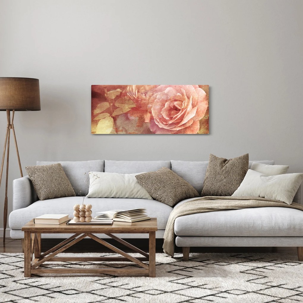 Obraz ruží (120x50 cm)