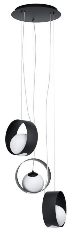 Eglo 98441 - Závesný luster CAMARGO na lankách 3xE14/40W/230V