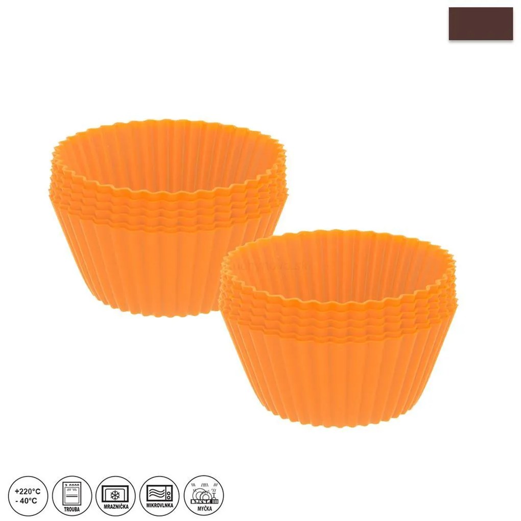 ORION silikónové košíčky na MUFFINY 12 ks