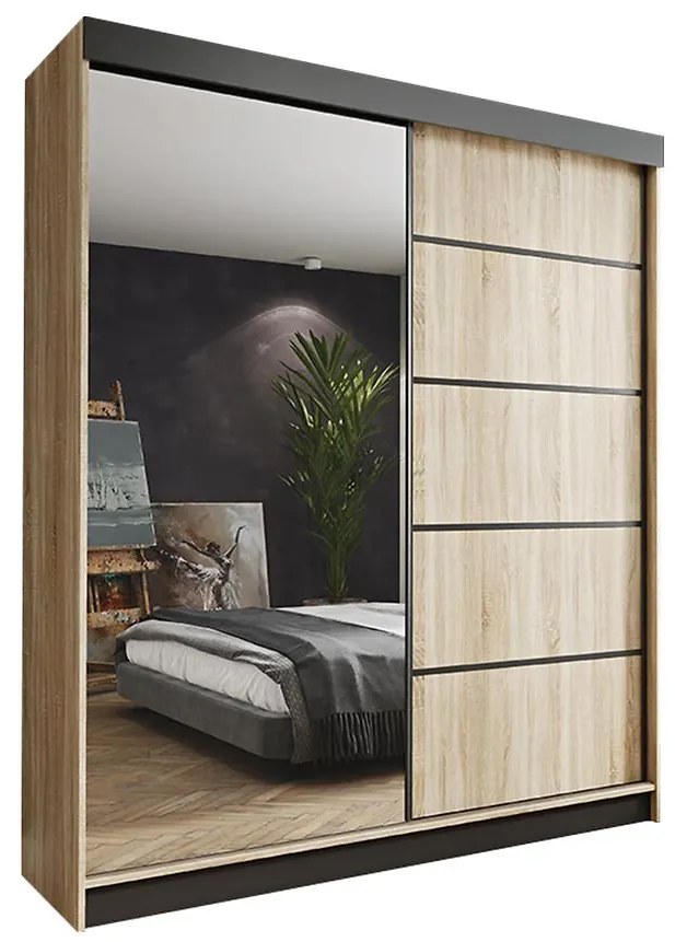 Skriňa Amo 150 dub sonoma