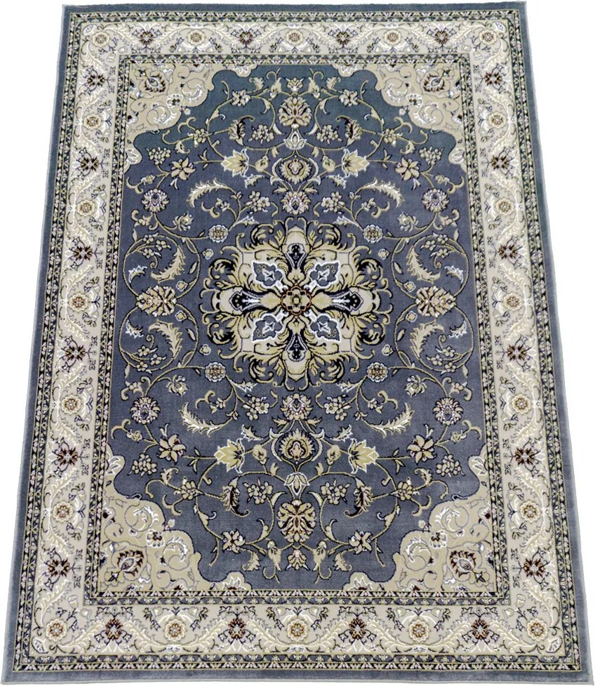 Koberec Shahrazad 4800 Grey – sivý s orientálnym vzorom Rozmer: 80x150 cm