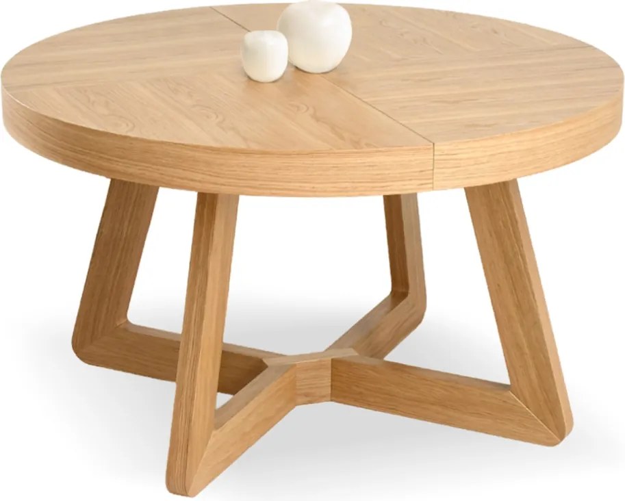 Rozkladací jedálenský stôl OLIA 130-230cm dub