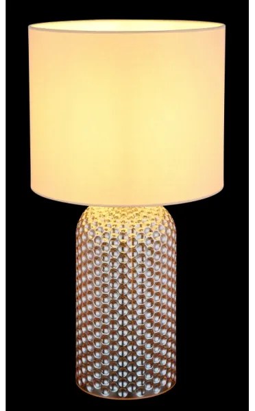 Globo 21735CH - Stolná lampa SOFIA 1xE27/60W/230V béžová