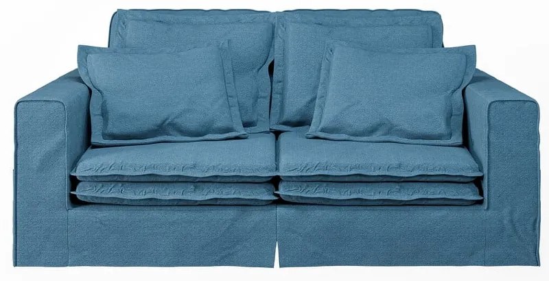 Modrá pohovka 196 cm Nora – Ropez