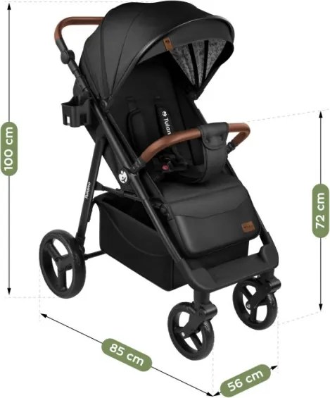 Športový kočík Avignon 35 Black