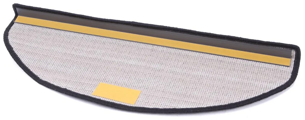 Vopi Nášľap na schody Udinese antracitová, 24 x 65 cm, súprava 5 ks