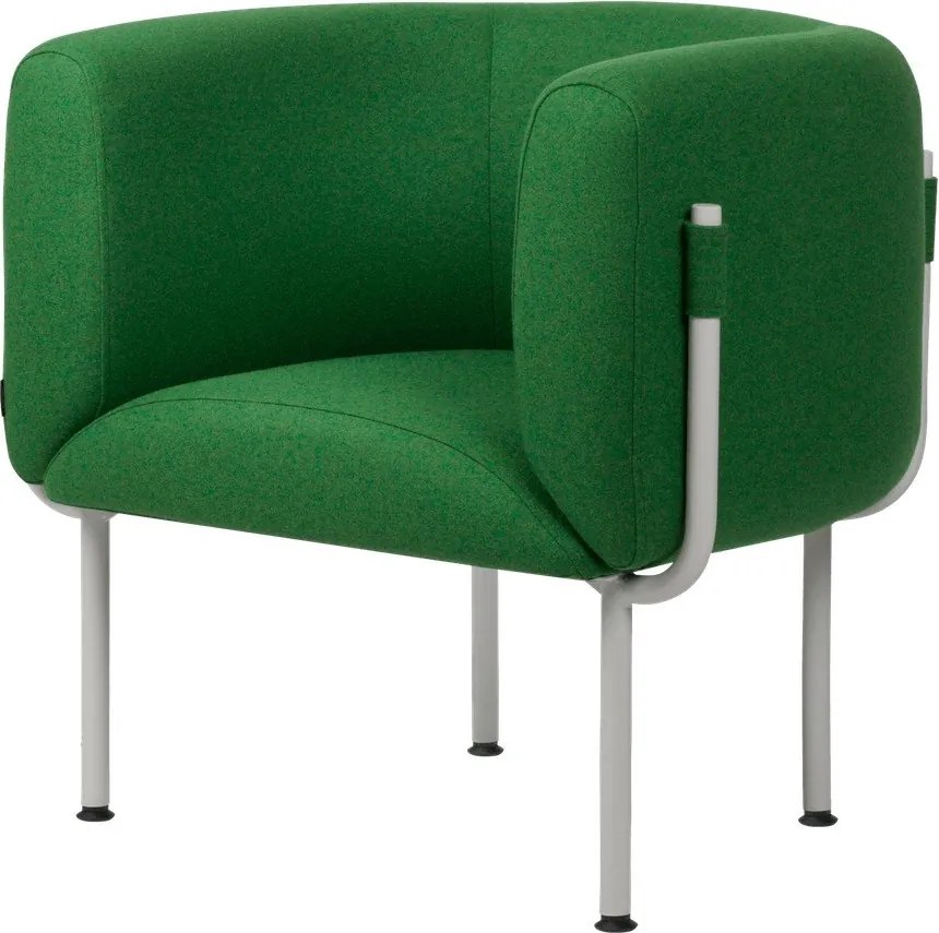 Zelené kreslo Ubi – noo.ma