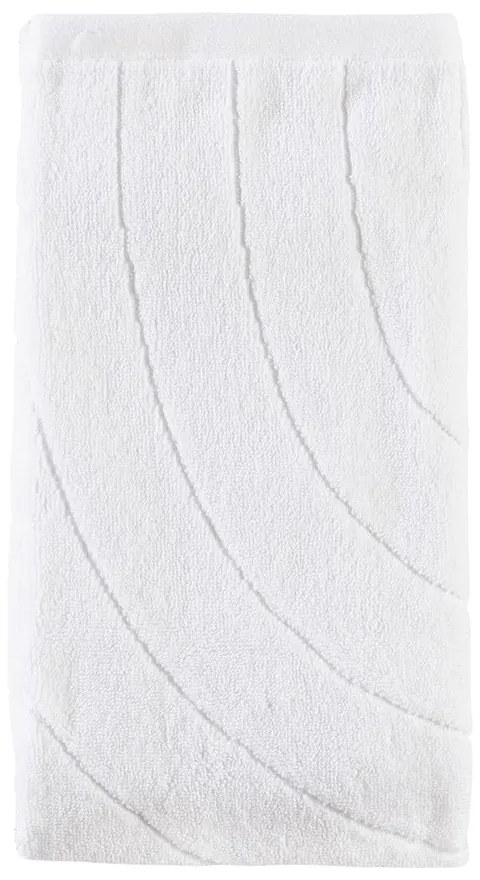 Biely froté bavlnený uterák 50x100 cm Time – Zone