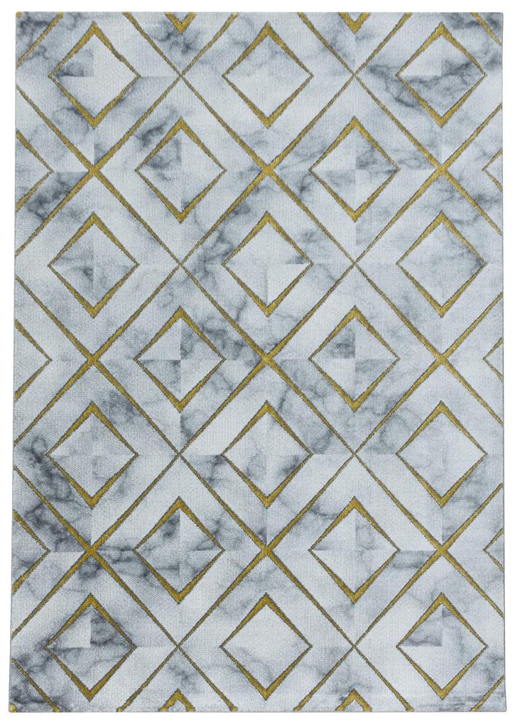 Ayyildiz Kusový koberec NAXOS 3811, Zlatá Rozmer koberca: 140 x 200 cm