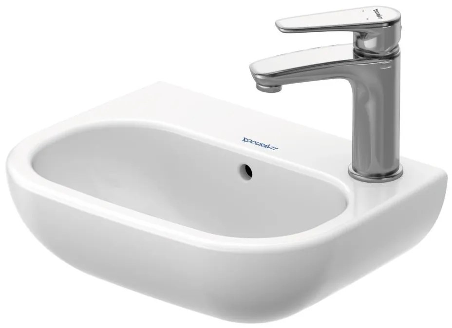 Duravit 7053600082 - Závesné umývadlo D-CODE 36x27 cm keramika/lesklá biela
