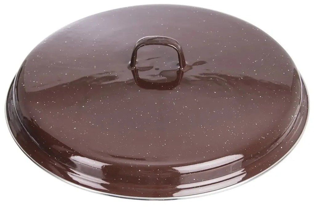 Orion Pokrievka smalt BROWN Lem, 37,5 cm, pr. 37,5 cm