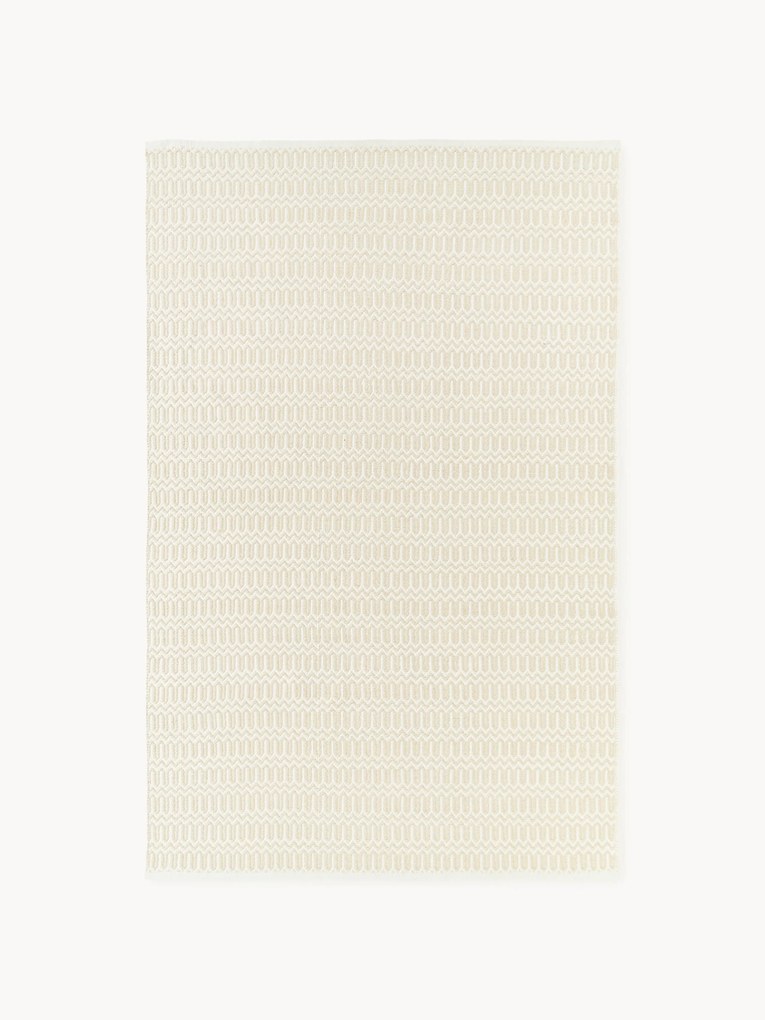 Ručne tkaný koberec do interiéru/exteriéru's geometrickým vzorom Rune