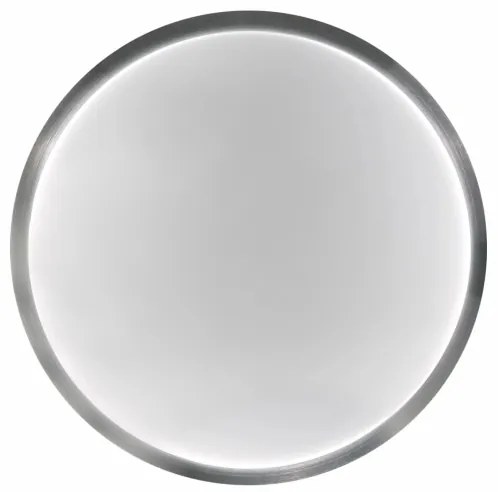 Stropné svietidlo BENEDYKT 2xE27/20W/230V pr. 33 cm strieborná